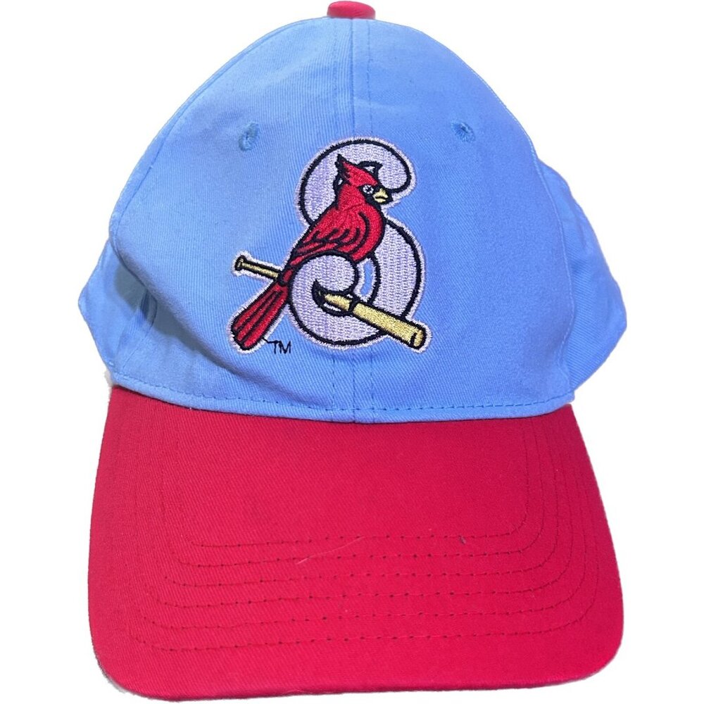 Springfield Cardinals Baseball Cap - Blue  & Red - Embroidered Hat - Adjustable